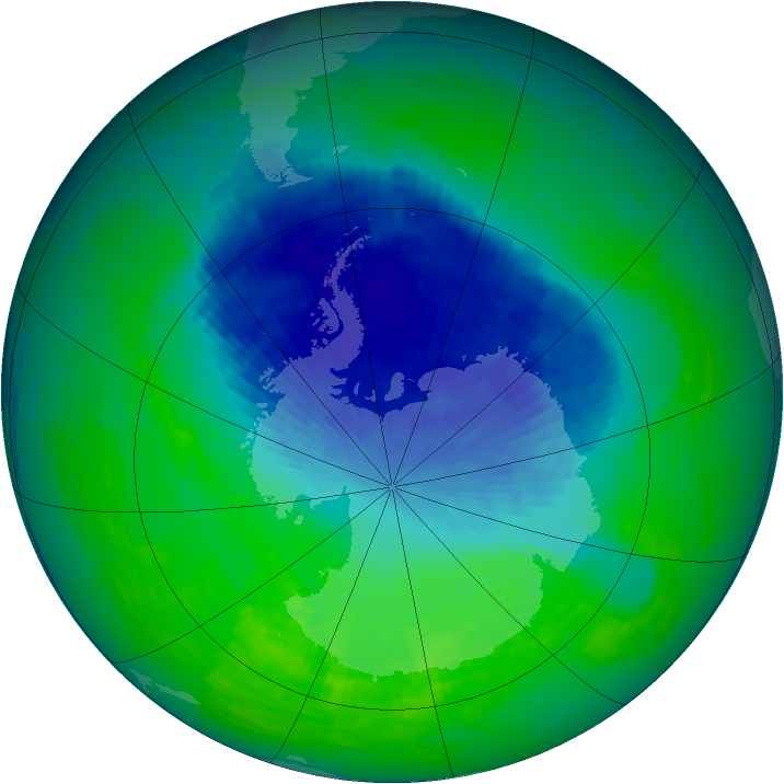 Ozone Map 1994-11-18